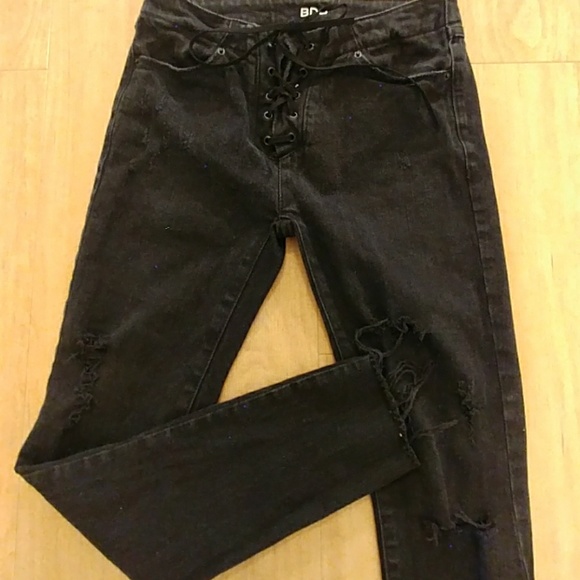 BDG tie up jeans - Picture 3 of 6